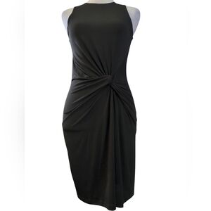 Veronica M Size XS Elegant Black Sleeveless Dress